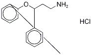 Desmethyl Atomoxetine-d7 Hydrochloride Salt Structure