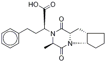 Ramiprilat Diketopiperazine-d5 Structure