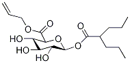 Valproic Acid -D-Glucuronide Allyl Ester Struktur
