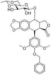 4’-O-Benzyl Etoposide-d3 Structure