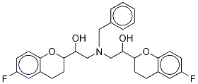 rac N-Benzyl Nebivolol-d4 Structure