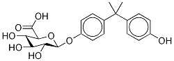 Bisphenol A-d6 β-D-Glucuronide Structure