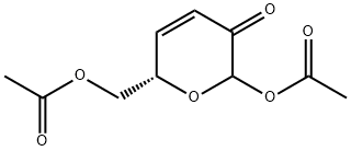 1,6-Diacetyl 3,4-Dideoxyglucosone-3-ene 化学構造式