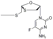 (-)-Emtricitabine 6’-Disulfide, , 结构式