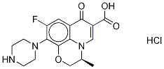 Desmethyl Levofloxacin Hydrochloride Structure