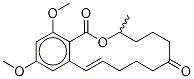 rac 2,4-O-Dimethylzearalenone-d6 结构式