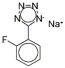 5-(2-Fluorophenyl)-1H-tetrazole Sodium Salt Struktur
