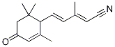 (3-Oxo-α-ionylidene)acetonitrile Structure