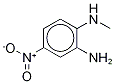 N’-Methyl-4-nitrophenylene-1,2-diamine-d3 Structure