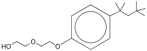 4-tert-Octylphenol Diethoxylate-13C6 Struktur
