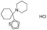 Tenocyclidine-d10 Hydrochloride Struktur