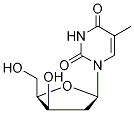 3’-β-Thymidine -d3 Structure
