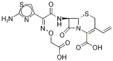 Cefixime-13C,15N2 Structure