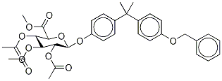 4'-O-Benzyl Bisphenol A Tri-O-acetyl-β-D-glucuronic Acid Methyl Ester