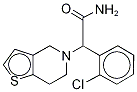 Clopidogrel AMide-d4 Structure