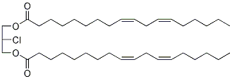 rac-1,3-Dilinoleoyl-2-chloropropanediol-d5 Struktur