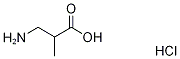 rac-3-AMinoisobutyric Acid-d3 Hydrochloride Struktur