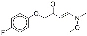 2-(4-Fluorophenoxy-d4)-N-Methoxy-N-Methyl-1-butene Struktur