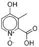 4-Hydroxy-3-Methyl-2-picolinic Acid 1-Oxide Structure