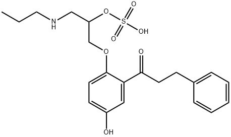 5-Hydroxy Propafenone Sulfate