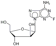 Fludarabine-13C2,15N Struktur