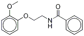 N-[2-(2-Methoxyphenoxy)ethyl]benzoylaMine Struktur