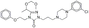 MethoxyMethoxy Nefazodone Structure