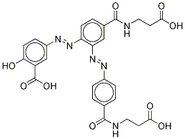 2'-[(1E)-2-[4-[[(2-carboxyethyl)aMino]carbonyl]phenyl]diazenyl] Balsalazide