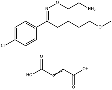 ClovoxaMine Maleate Salt
(E/Z-Mixture) Structure