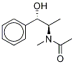 rac N-(Acetyl-d3) Ephedrine Struktur