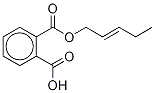 Mono(2E-pentenyl) Phthalate-d4 Structure