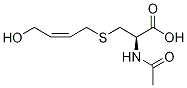 cis-N-Acetyl-S-(4-hydroxy-2-buten-1-yl)- Structure