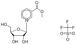 3-(Methoxycarbonyl)-1-β-D-ribofuranosyl-pyridiniuM Structure