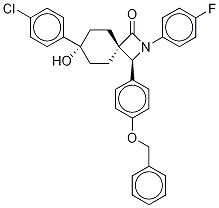 (3R,4β,7α)-7-(4-chlorophenyl)-2-(4-fluorophenyl)-7-hydroxy-3-[4-(phenylMethoxy)phenyl]-2-azaspiro[3.5]nonan-1-one-d4