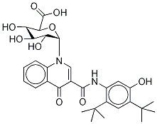 IVACAFTOR N-GLUCURONIDE, , 结构式