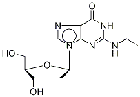 2'-Deoxy-N-ethylguanosine-d5 Struktur