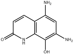5,7-Diamino-8-hydroxy-carbostyril Dihydrochloride Structure