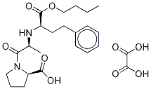 Enalaprilat Butyl Ester Oxalic Acid Salt Structure
