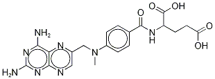 DL-Methotrexate-d3 Structure