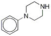 1-Phenylpiperazine-d4 Structure