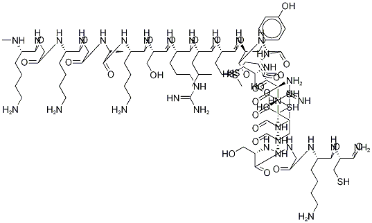 Ziconotide Polyacetate Structure