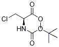 3-Chloro-N-[(tert-butyloxy)carbonyl]-L-alanine Methyl Ester Structure