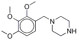 Trimetazidine-D8 Dihydrochloride Structure