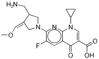 Gemifloxacin-13C2,d2 Structure