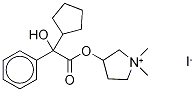 Glycopyrrolate Iodide-d3(Mixture of diastereomers) Structure