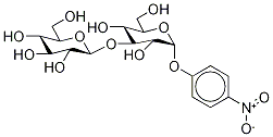 p-Nitrophenyl-α-D-Laminaribioside Struktur