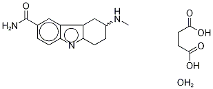 Frovatriptan-d3 Succinate Monohydrate Structure