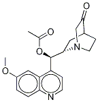 3-Oxo-3-desvinylquinine 9-Acetate Structure