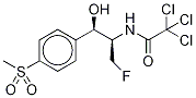 N-Trichloroacetyl Florfenicol Amine Struktur