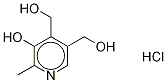 Pyridoxine-d3 Hydrochloride Structure